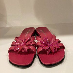Signature Studio Pink Flat Sandals